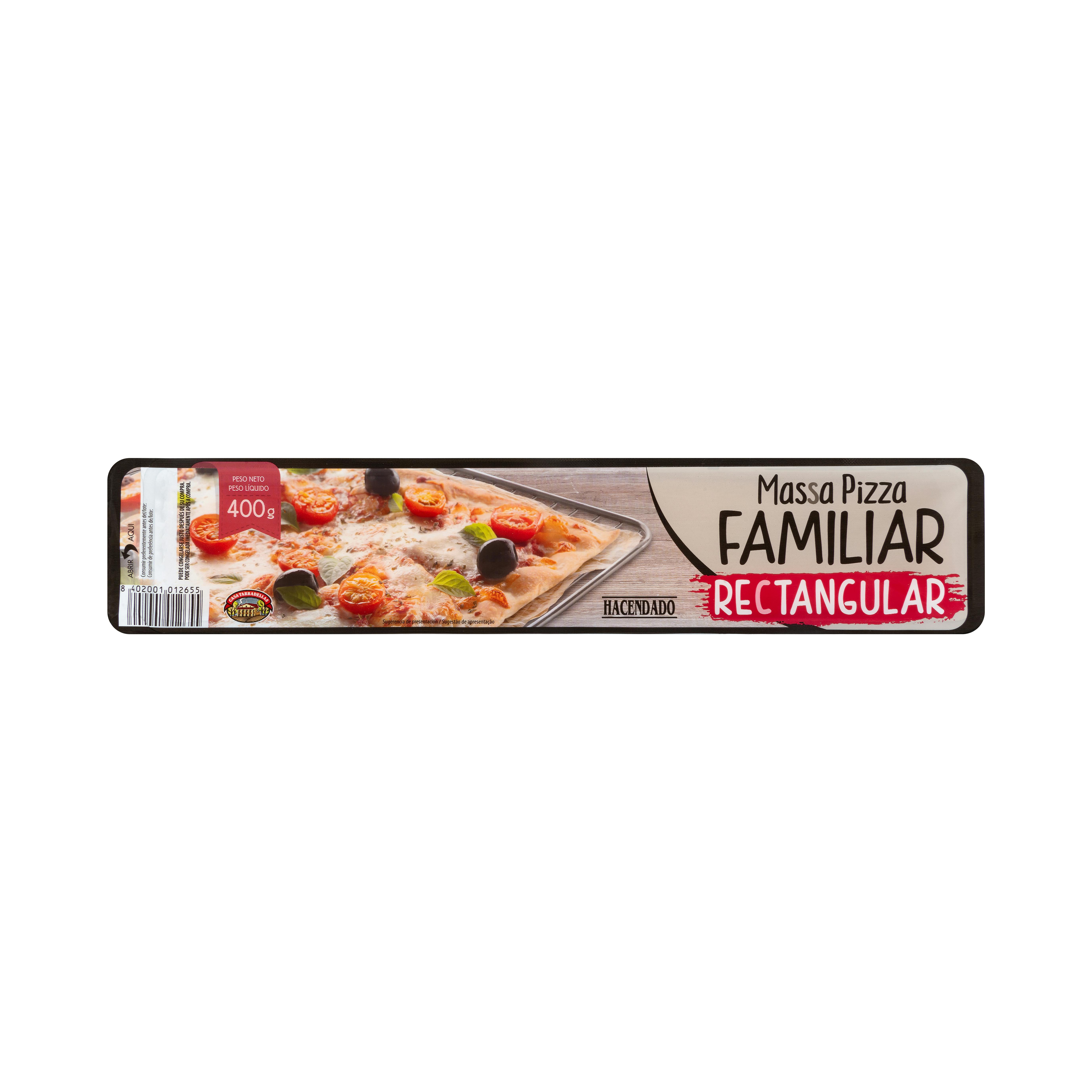 Masa Pizza Familiar Rec