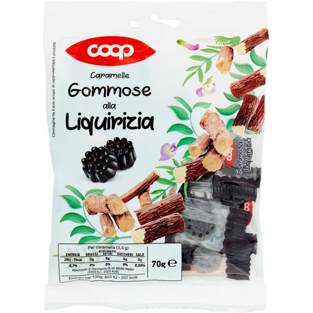 Caramelle Gommose Alla Liquirizia