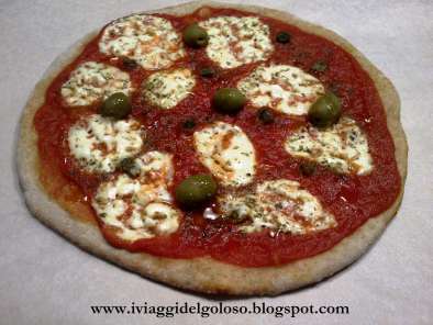 Pizza Margherita-stracchino & Pomodoro