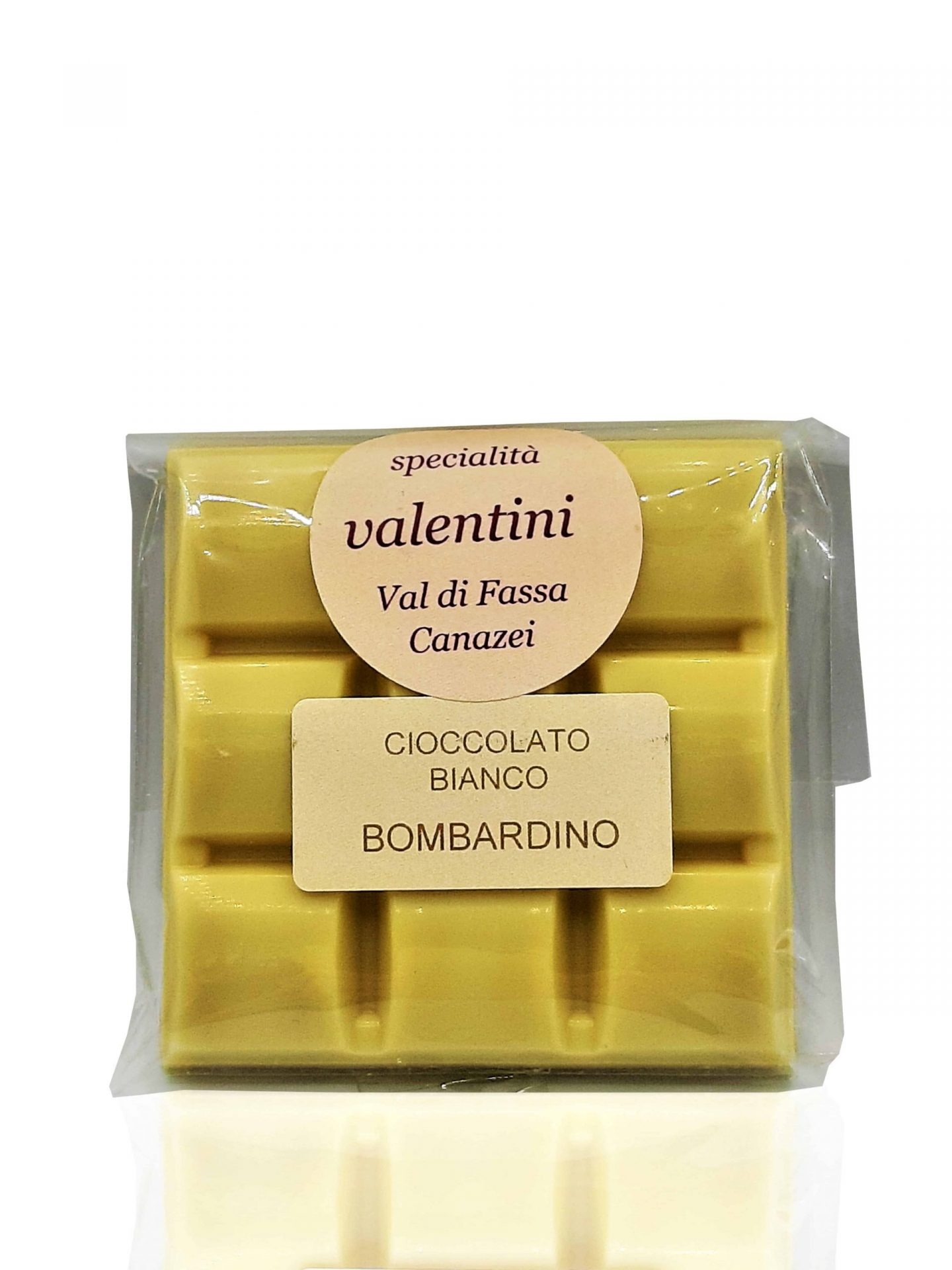 Tavoletta Di Cioccolato Bianco Al Bombardino