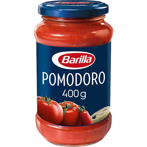 BARILLA Salsa Pomodoro Con Base De Tomate Frasco 400g