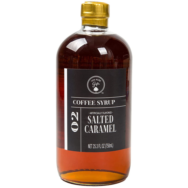 Ten Acre Salted Caramel Coffee Syrup