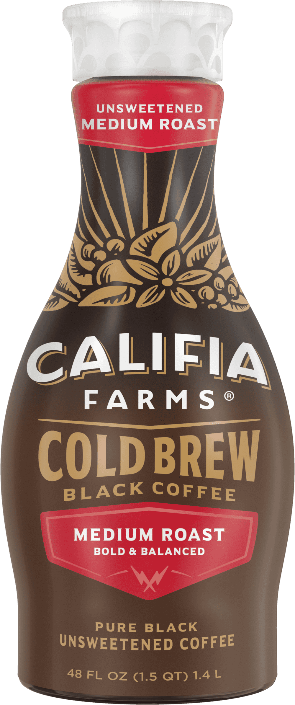 Cold Brew Coffee Pure Black Medium Roast