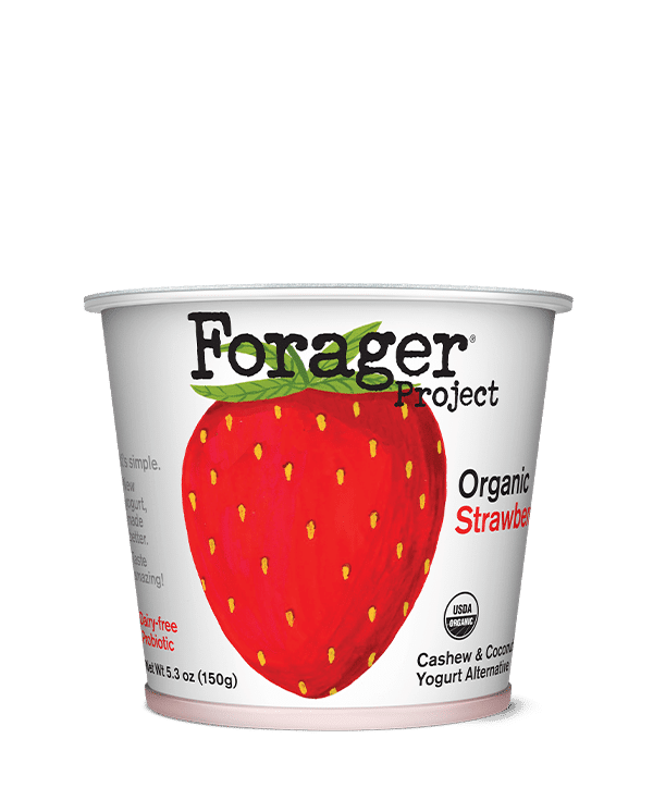 Forager Organic Strawberry Yogurt