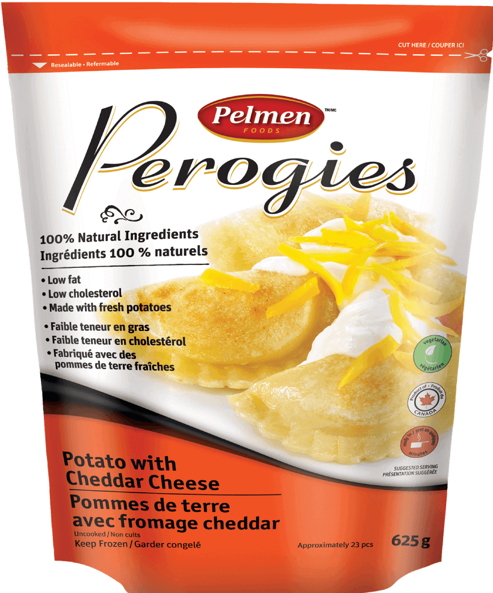 Potato, Cheddar Cheese & Onion Perogies