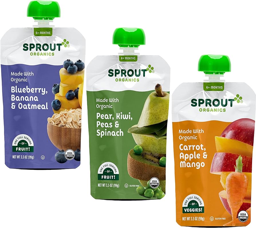 Organic Stage Baby Food Pouches