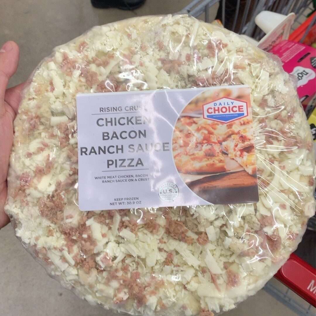 RISING CRUST CHICKEN BACON RANCH SAUCE PIZZA
