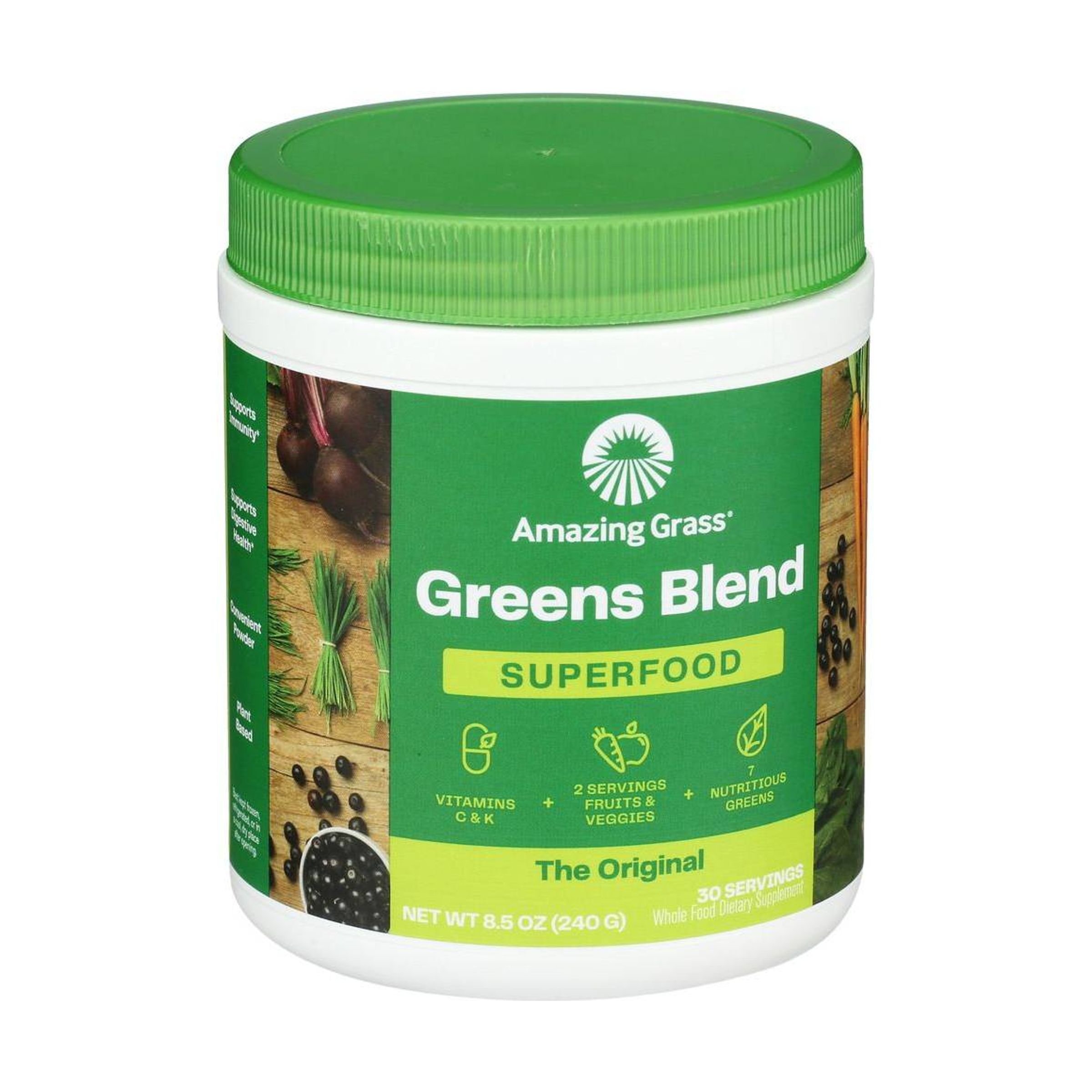 Green Superfood, Whole Food Nutrition Bar, Original