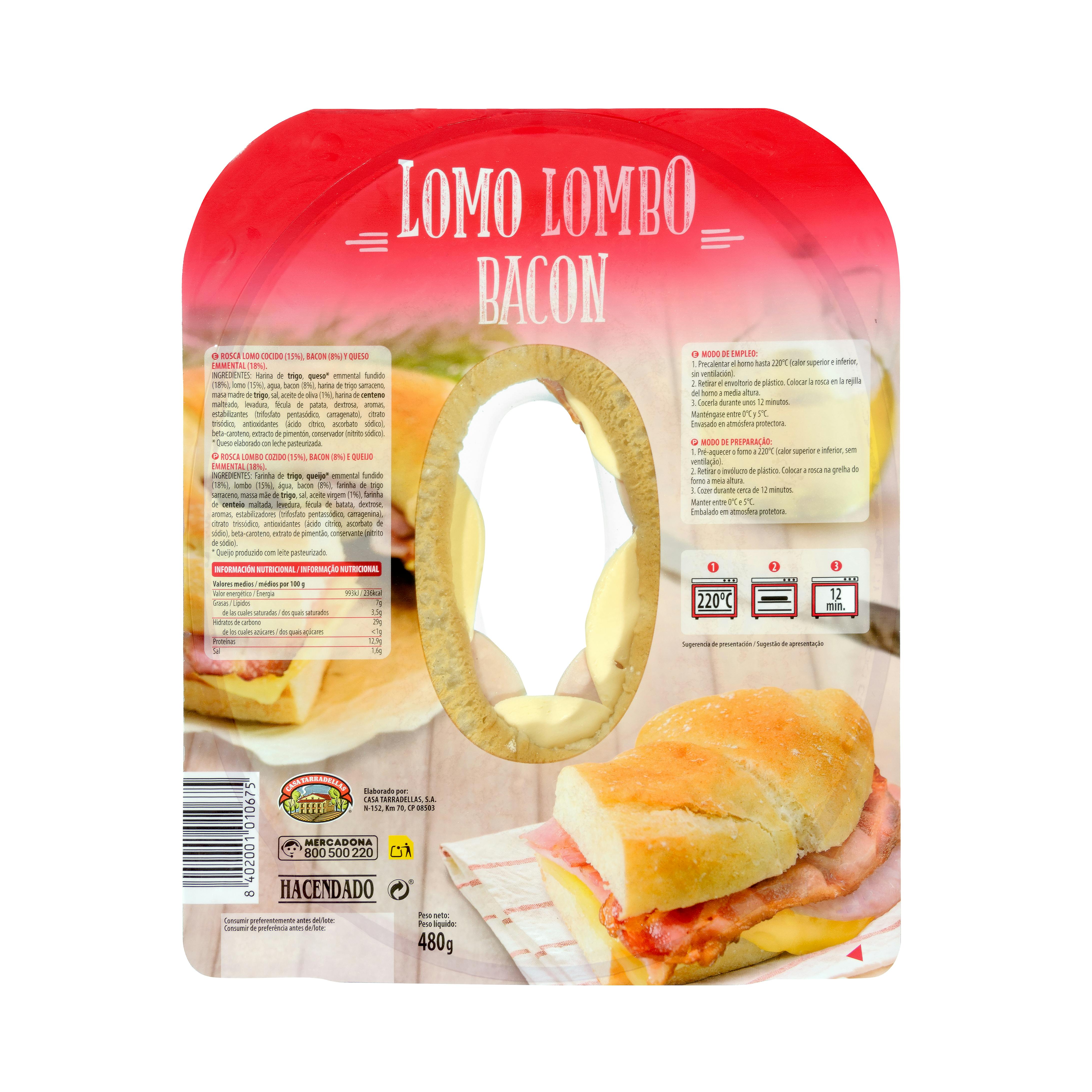 Rosca Lomo Bacon