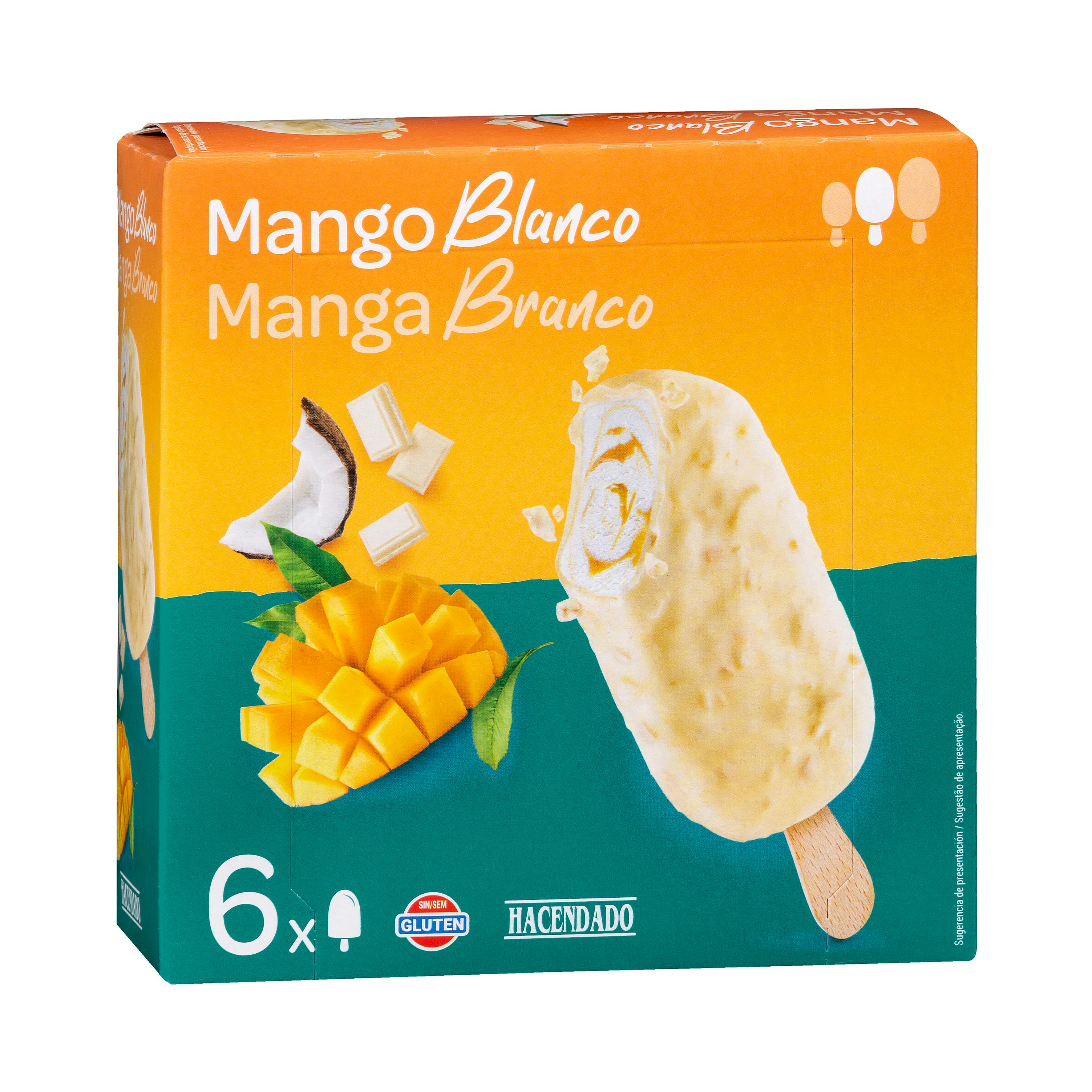 Helado Bombón Mango