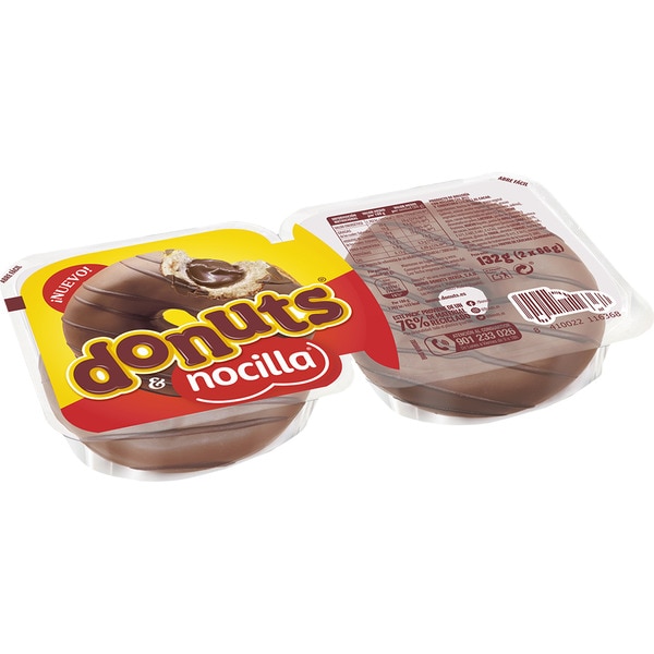 Donuts Berlina Con Nocilla Avellanas Edición Limitada132g