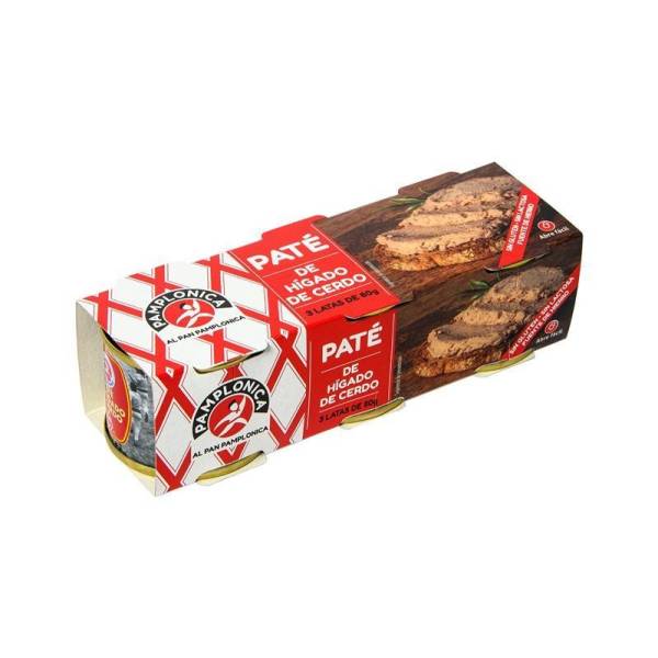 Lata Paté De Hígado De Cerdo Pamplonica 80g