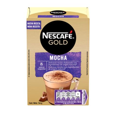 NESCAFE GOLD Cappuccino De Chocolate Sobres 144g.
