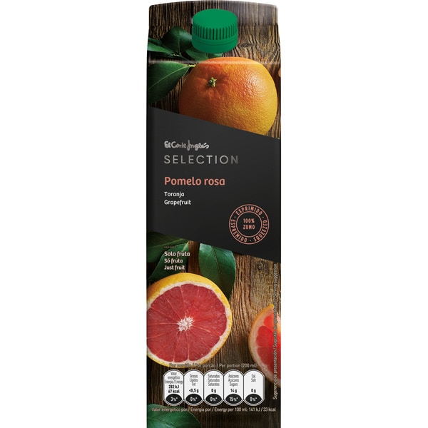ZUMO DE POMELO ROSA 100% EXPRIMIDO - 750 Ml