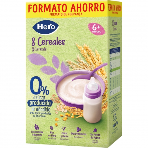 Hero Baby Papilla 8 Cereales 820 G