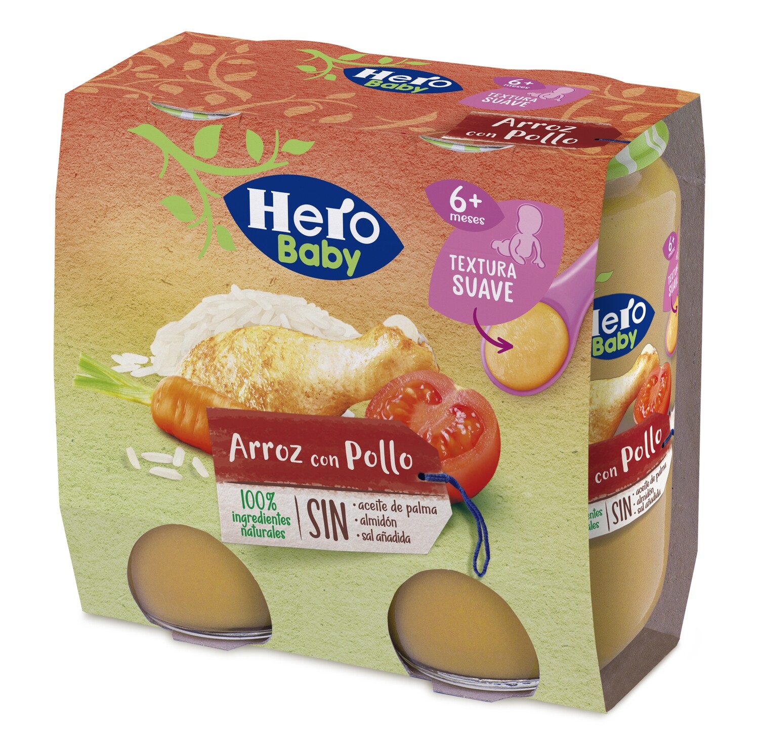 Hero Baby Arroz Con Pollo 2x235 G