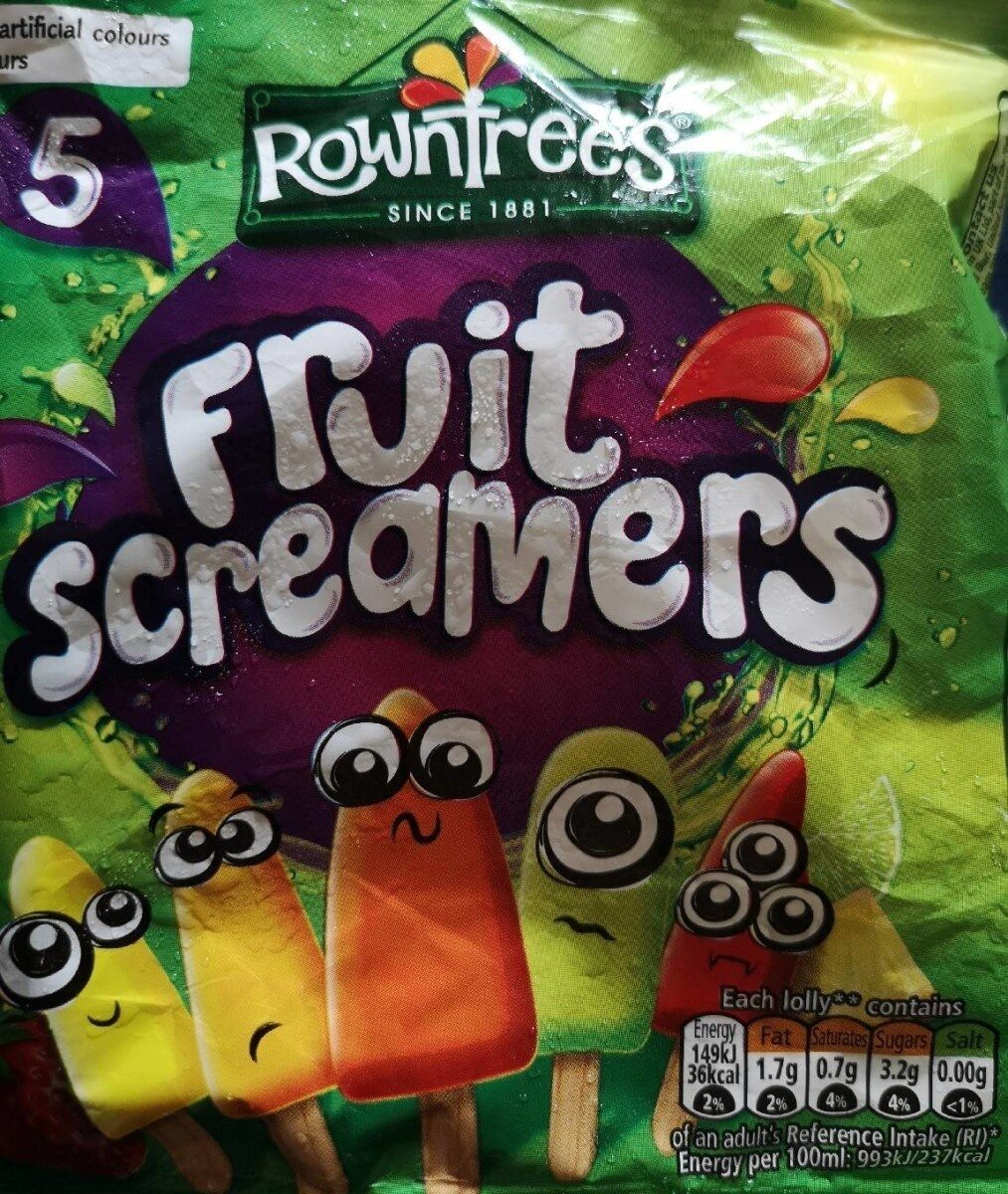 Rowntree Fruit Screamers