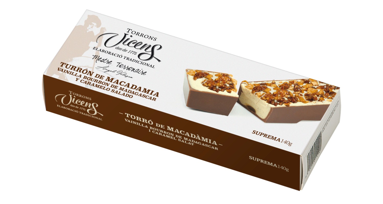 Turró Macadamia Vainilla I Carmel Salat