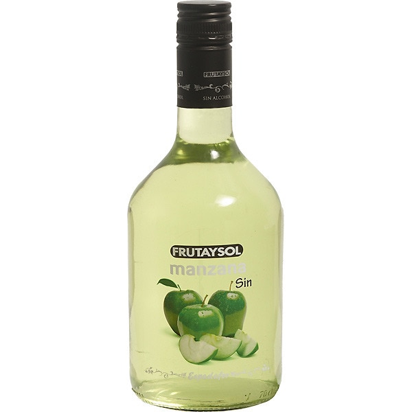 Bebida Refrescante. Sin Azúcares. FRUTAYSOL Manzana Verde 0.70 CL.