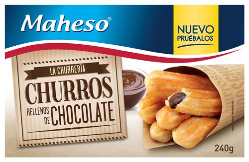 Churros Rellenos Maheso 240 G