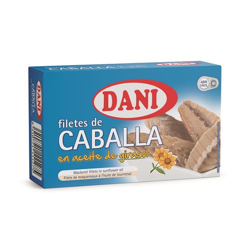 Filetes De Caballa De Sur En Aceite De Girasol