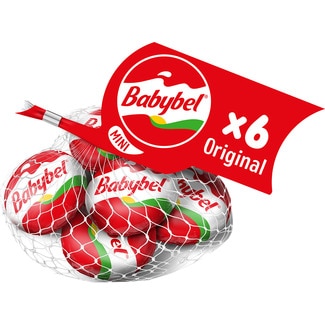Queso Minibabybel Rojo Snack Pack 6 Unidades.