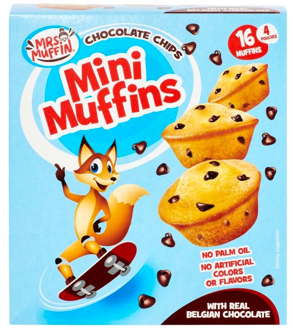 Mini Muffins Chocolate Chips