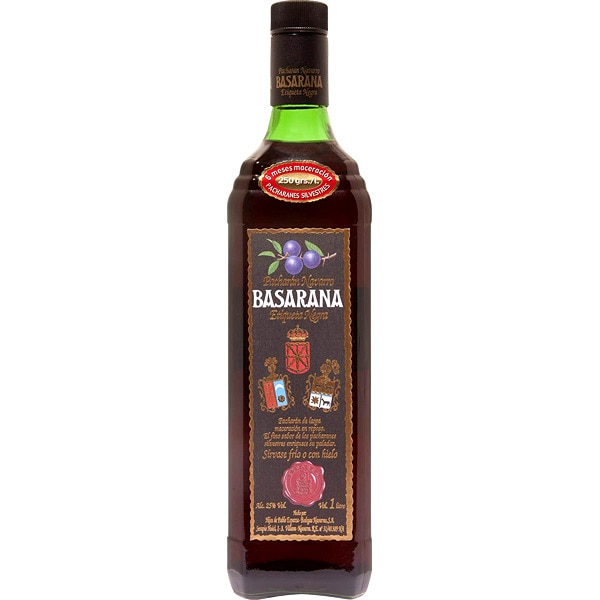 Pacharán Navarro Basarana Etiqueta Negra 1 L.