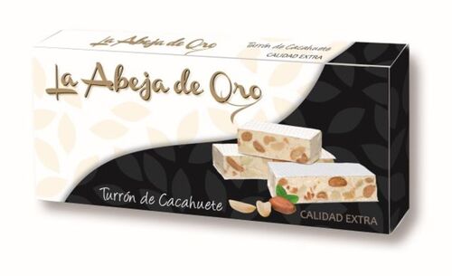 Turrón De Cacahute Textura Dura Abeja De Oro 150g