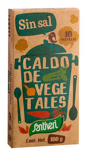 CALDO DE VEGETALES SIN SAL: Caldo Concentrado A Base De Hortalizas Deshidratadas. Para Elaborar Consomés Vegetales, Sopas O Como Ingrediente Culinario. Sin Sal.