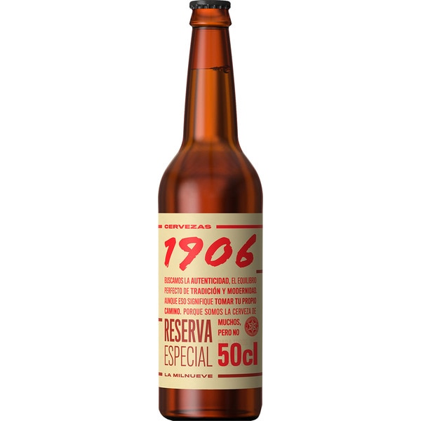 Cerveza 1906 RESERVA ESPECIAL Botella De 50cl.