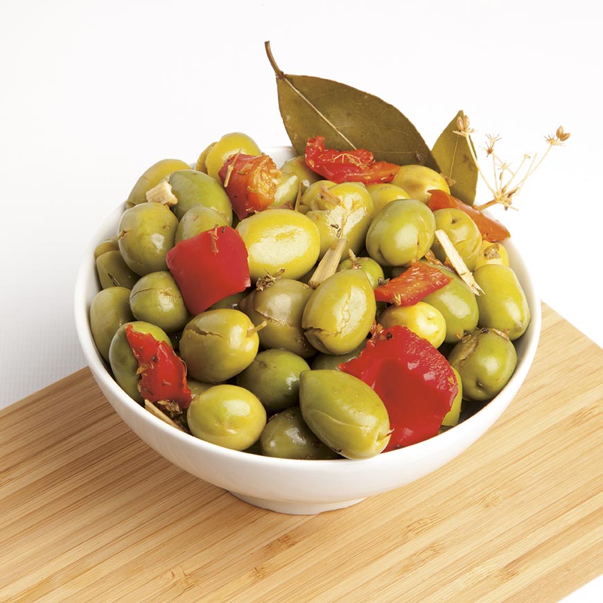 Aceitunas Machacadas