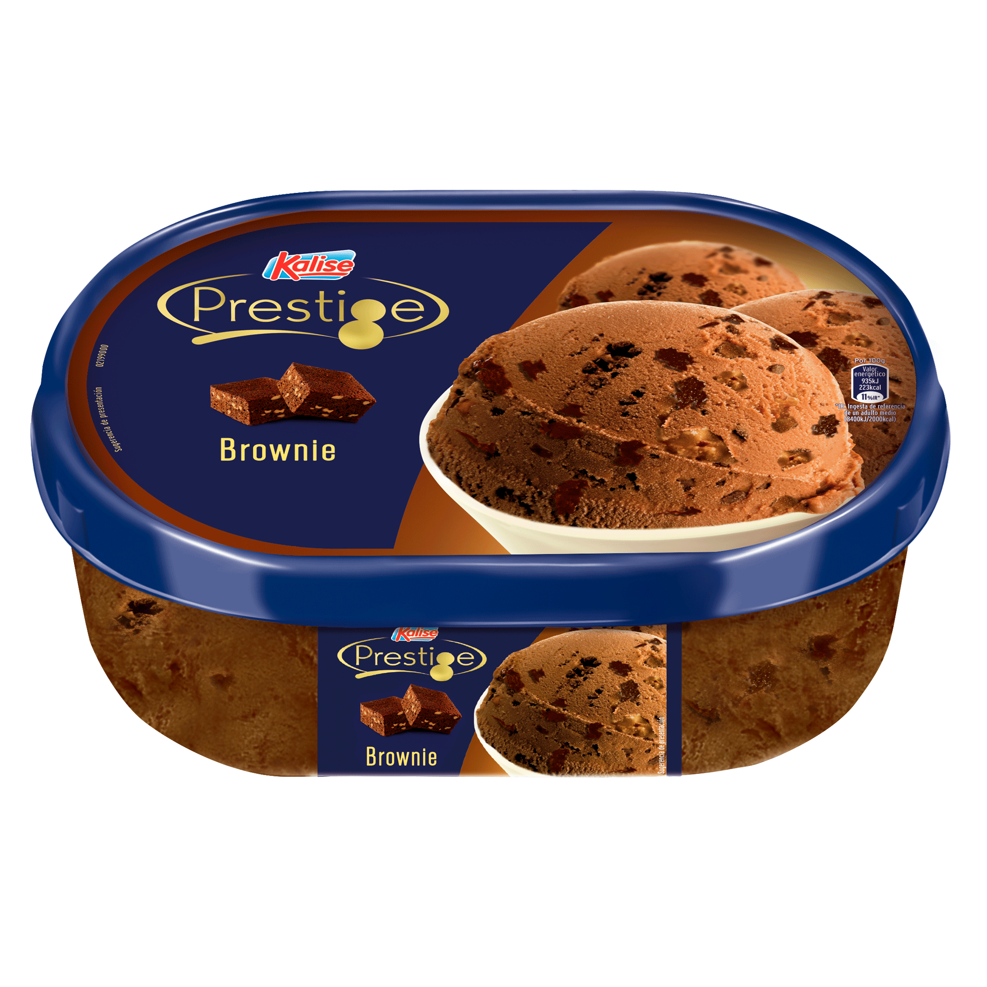 Helado Prestige Brownie