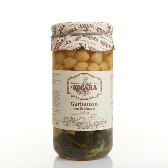 Garbanzos Con Espinacas Al Natural Extra