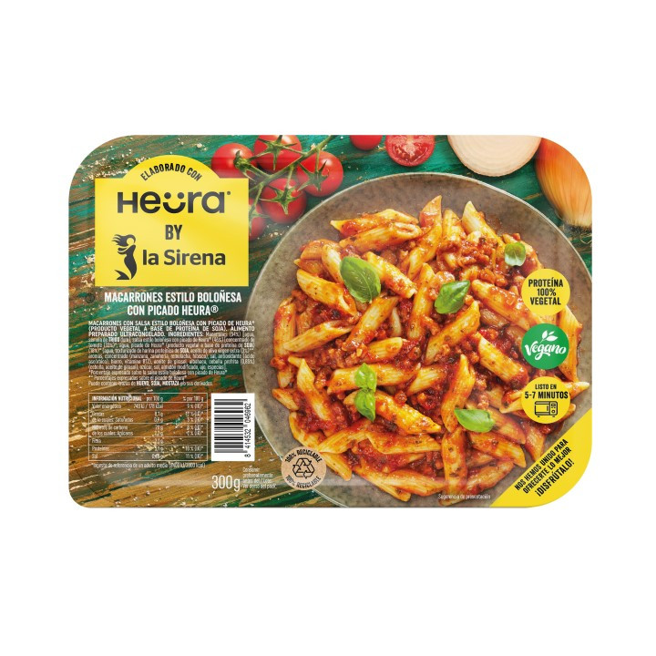 Macarrones Estilo Boloñesa Con Picado Heura