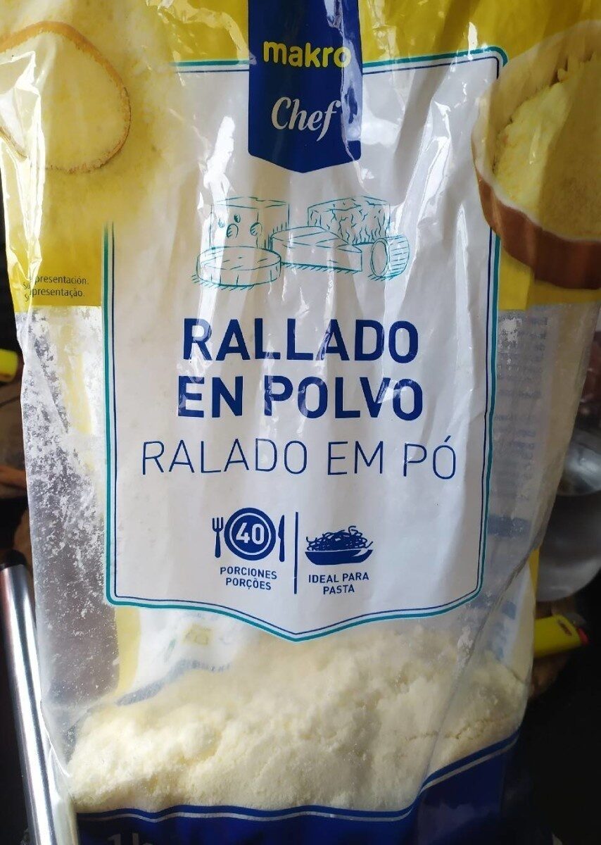 Queso Rallado En Polvo
