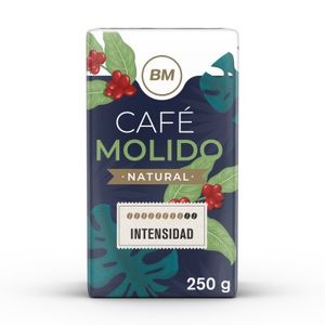 BM Cafe Molido Natural Blend 40/60 Paquete 250g