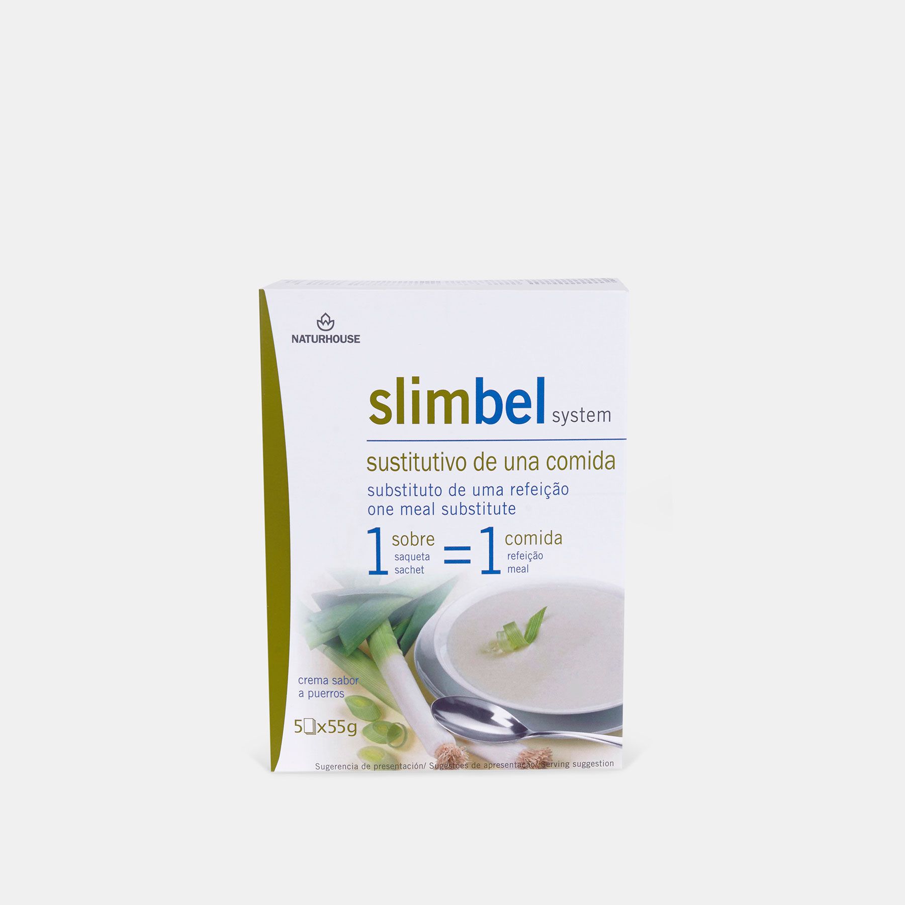 Crema Puerros 5SOBRES Slimbel