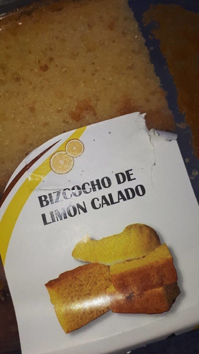 Bizcocho De Limón Calado