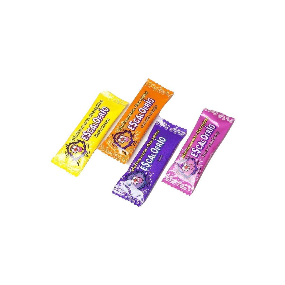 Caramelo Comprimido Con Polvo Pica Sabor Fresa