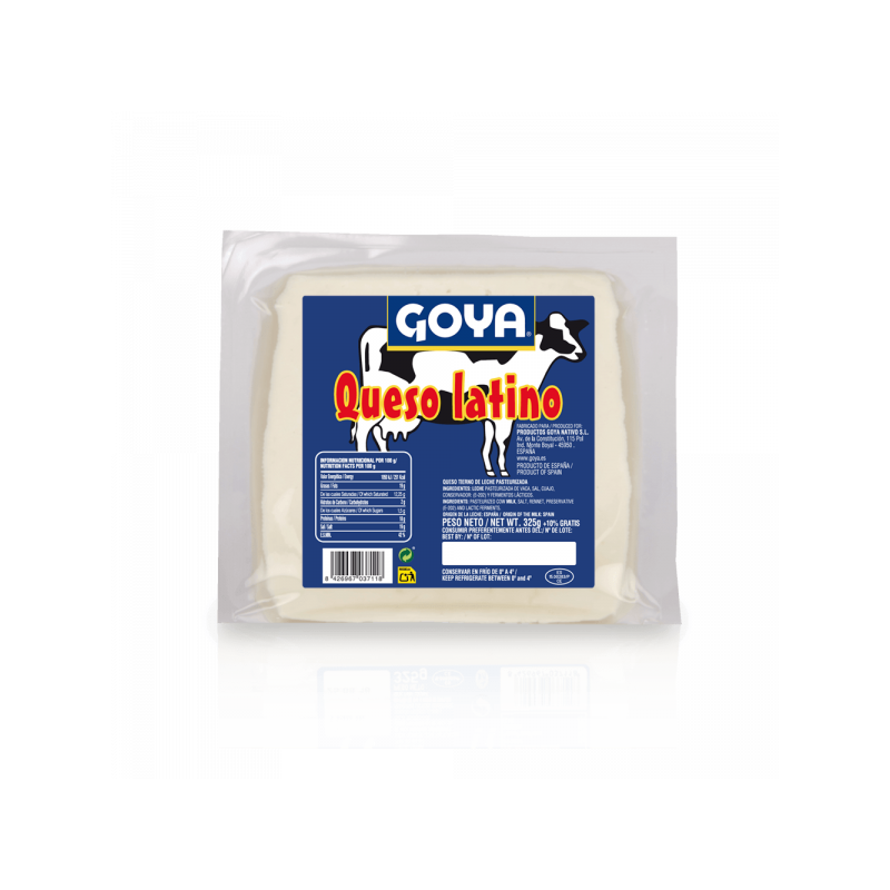 Queso Latino Fresco De Vaca Goya 325g