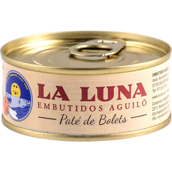 Paté De Hígado De Cerdo Con Setas La Luna 95 G