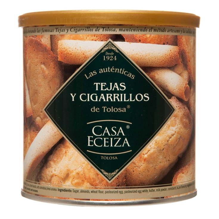 Tejas Y Cigarrillos De Tolosa Casa Eceiza 160g
