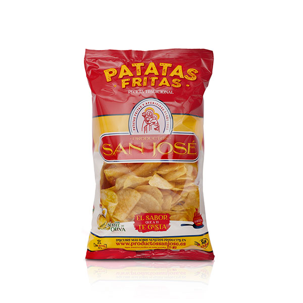 Patatas Fritas San José', 'labels': [], 'origins': [], 'ingredientslist': 'patatas Seleccionadas, Aceite De Oliva Virgen, Aceite De Orujo De Oliva Aceite De Girasol Alto Oleico Y Sal.', 'type': 'food