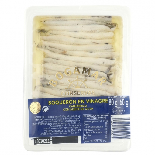 Boquerón En Vinagre 60 G