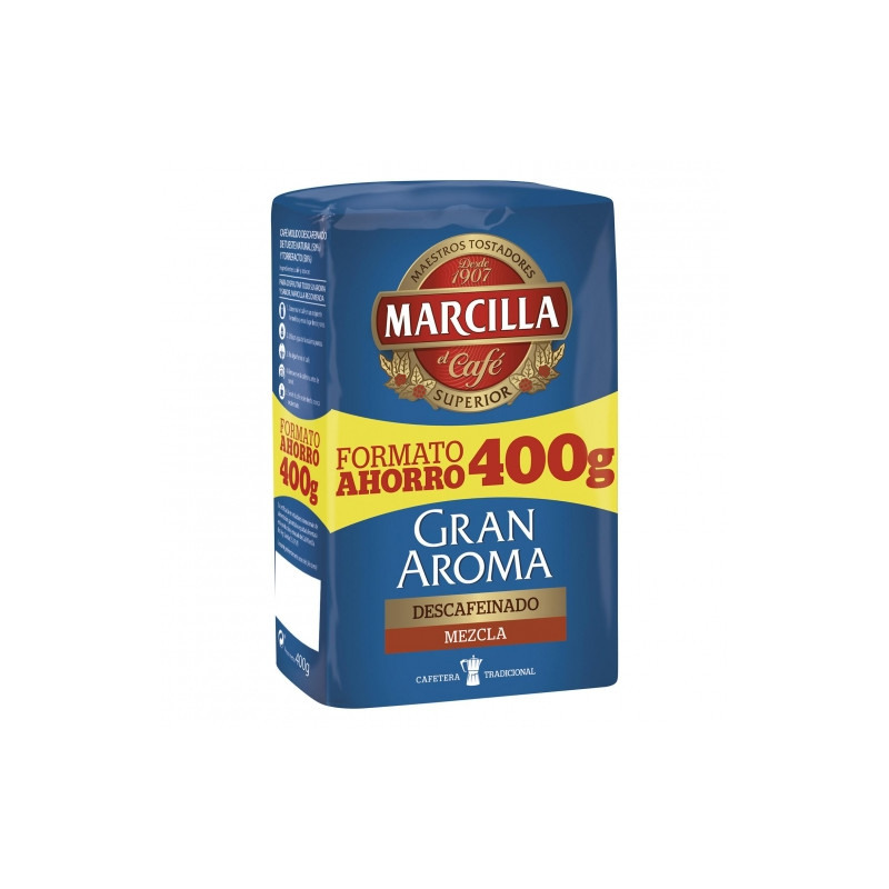 Café Molido Descafeinado De Tueste Natural (50%) Y Torrefacto (50%)