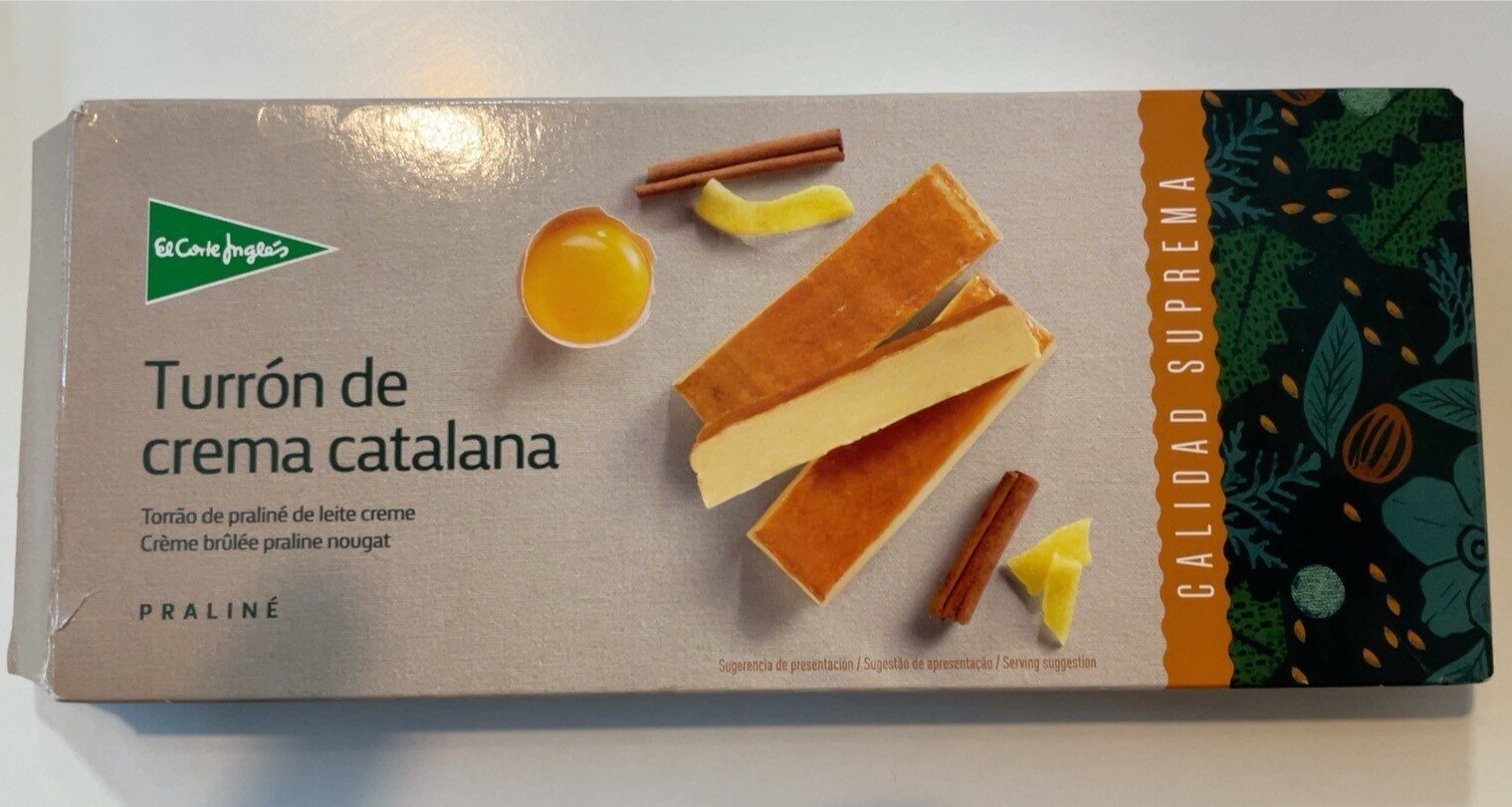 Turrón De Crema Catalana