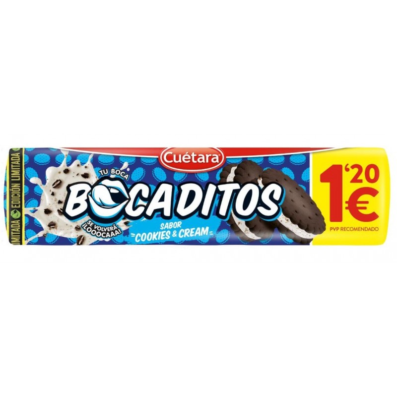 Bocaditos Sabor Cookies & Cream