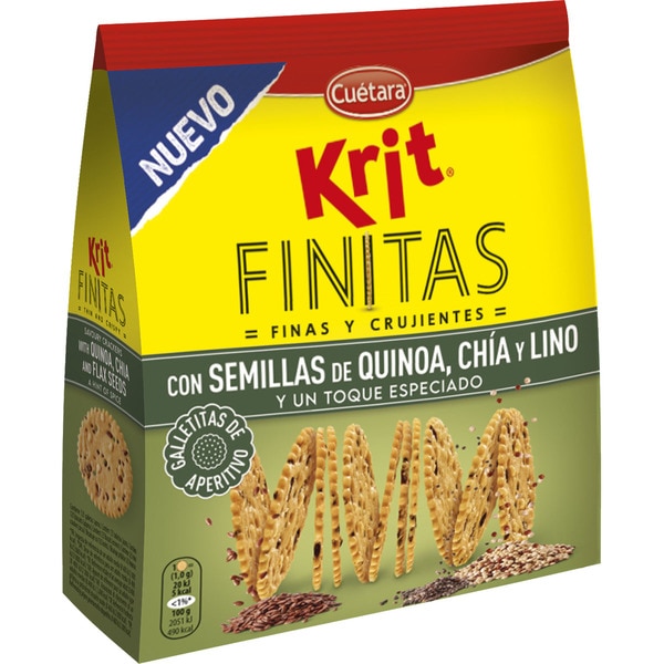 Galletas De Aperitivo Con Semillas Y Especias