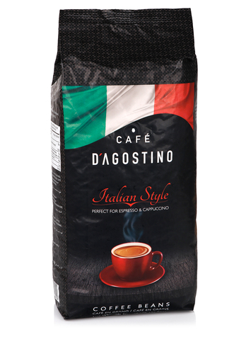 Café En Grano De Tueste Natural 1kg  D'Agostino 100% Robusta